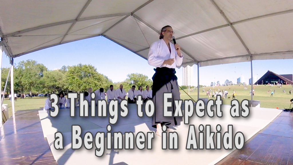 3 things to expect as a beginner in Aikido